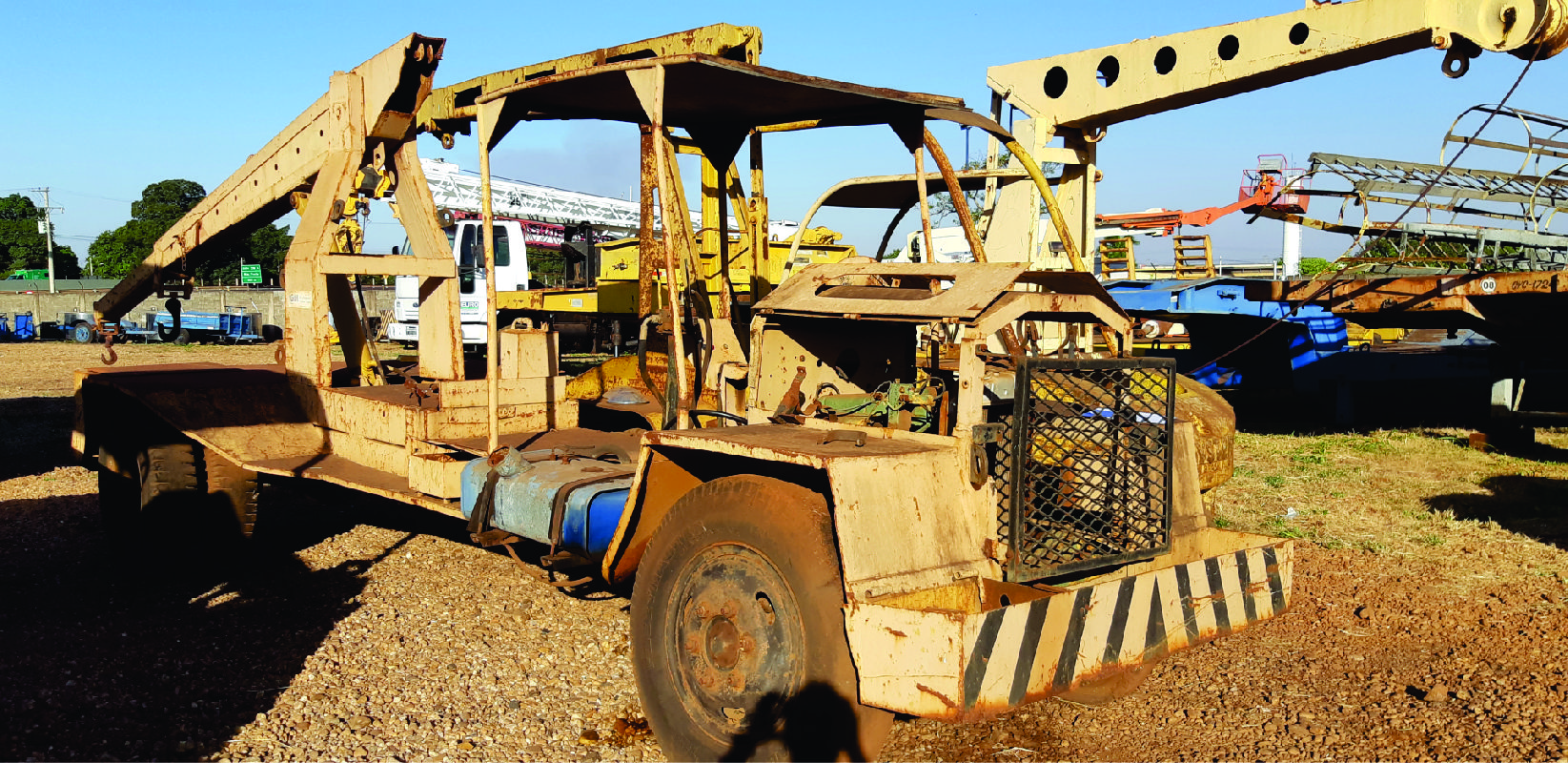 GUINCHO MONTADO (CANARINHO) MOTOR PERKINS 3cc DIESEL CAP. 3ton